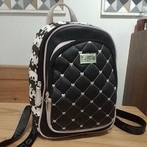 Betsey Johnson Quilted Backpack Bag